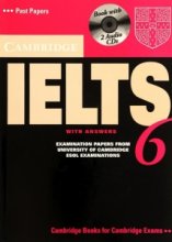 کتاب زبان Cambridge IELTS 6 with answers + CD