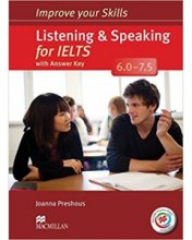 کتاب زبان ایمپرو یور اسکیلز لیستنینگ اند اسپیکینگ فور آیلتس Improve your Skills Listening & Speaking for IELTS 6.0 -7.5