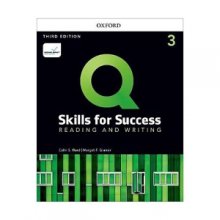 کتاب زبان کیو اسکیلز فور ساکسز ویرایش سوم ریدینگ اند رایتینگ Q Skills for Success 3 3rd  Reading and Writing