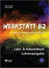 کتاب زبان آلمانی آزمون گوته Werkstatt B2 - Lehr- & Arbeitsbuch Lehrerausgabe