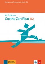 کتاب زبان آلمانی Mit Erfolg Zum Goethe Zertifikat Ubungs Und Testbuch A2