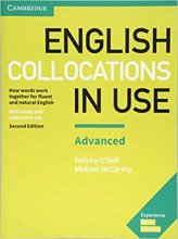 کتاب زبان انگلیش کالوکیشن این یوز ادونس English Collocations in Use Advanced با تخفیف 50 درصد
