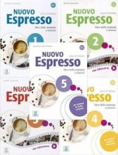 مجموعه 5 جلدی کتاب ایتالیایی نوو اسپرسو Nuovo Espresso تمام رنگی
