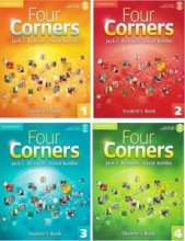 پکیج 4 جلدی کتاب آموزش زبان فورکرنرز Four Corners
