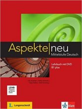 کتاب زبان آلمانی اسپکته جدید (Aspekte neu B1 plus (kursbuch und arbeitsbuch (چاپ سیاه و سفید)