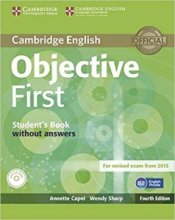کتاب آبجکتیو فرست Objective first students books 4th Edition