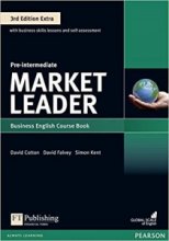 کتاب مارکت لیدر پری اینترمدید Market Leader pre-intermediate (کتاب دانش آموز و کتاب کار و فایل صوتی)